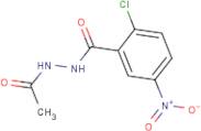 N'1-Acetyl-2-chloro-5-nitrobenzene-1-carbohydrazide