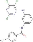 N1-{3-[(2,5,6-Trichloropyrimidin-4-yl)amino]phenyl}-4-methylbenzamide