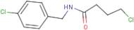 N1-(4-chlorobenzyl)-4-chlorobutanamide