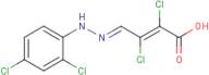 2,3-Dichloro-4-[2-(2,4-dichlorophenyl)hydrazono]but-2-enoic acid