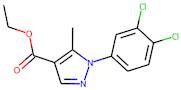 ethyl 1-(3,4-dichlorophenyl)-5-methyl-1H-pyrazole-4-carboxylate