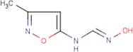 N'-hydroxy-N-(3-methylisoxazol-5-yl)iminoformamide