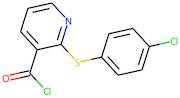 2-[(4-Chlorophenyl)thio]pyridine-3-carbonyl chloride