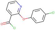 2-(4-Chlorophenoxy)pyridine-3-carbonyl chloride