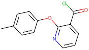 2-(4-Methylphenoxy)pyridine-3-carbonyl chloride