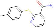 2-[(4-Methylphenyl)thio]nicotinamide