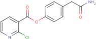 4-(2-Amino-2-oxoethyl)phenyl 2-chloronicotinate