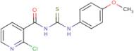 N-[(2-chloro-3-pyridyl)carbonyl]-N'-(4-methoxyphenyl)thiourea