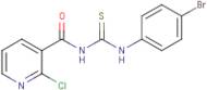 N-(4-bromophenyl)-N'-[(2-chloro-3-pyridyl)carbonyl]thiourea