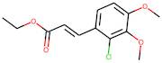 Ethyl 3-(2-chloro-3,4-dimethoxyphenyl)acrylate