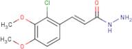 3-(2-chloro-3,4-dimethoxyphenyl)prop-2-enohydrazide