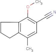 4-Methoxy-7-methylindane-5-carbonitrile