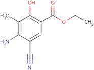 Ethyl 4-amino-5-cyano-2-hydroxy-3-methylbenzoate