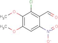 2-chloro-3,4-dimethoxy-6-nitrobenzaldehyde