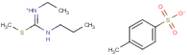 ethyl[(methylthio)(propylamino)methylidene]ammonium 4-methylbenzene-1-sulphonate