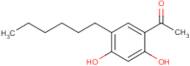 1-(5-hexyl-2,4-dihydroxyphenyl)ethan-1-one