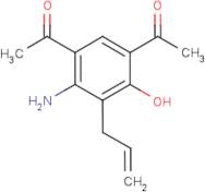 1-(5-Acetyl-3-allyl-2-amino-4-hydroxyphenyl)ethan-1-one