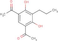 1-(5-acetyl-2,4-dihydroxy-3-propylphenyl)ethan-1-one