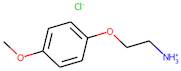 [2-(4-methoxyphenoxy)ethyl]ammonium chloride