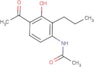 N1-(4-acetyl-3-hydroxy-2-propylphenyl)acetamide