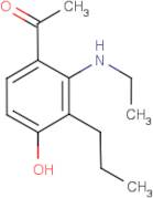 1-[2-(Ethylamino)-4-hydroxy-3-propylphenyl]ethan-1-one