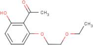 1-[2-(2-Ethoxyethoxy)-6-hydroxyphenyl]ethan-1-one