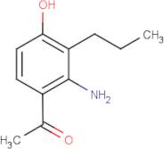 2'-Amino-4'-hydroxy-3'-propylacetophenone