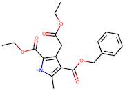 4-Benzyl 2-ethyl 3-(2-ethoxy-2-oxoethyl)-5-methyl-1H-pyrrole-2,4-dicarboxylate