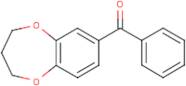 3,4-dihydro-2H-1,5-benzodioxepin-7-yl(phenyl)methanone