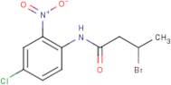 N1-(4-chloro-2-nitrophenyl)-3-bromobutanamide