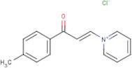 1-(4-methylphenyl)-3-pyridinium-1-ylprop-2-en-1-one chloride