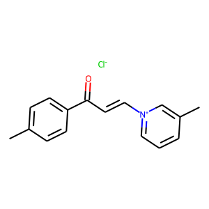 3-Methyl-N-[(1E)-3-(4-methylphenyl)-3-oxoprop-1-en-1-yl]pyridinium chloride