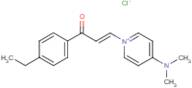 3-[4-(dimethylamino)pyridinium-1-yl]-1-(4-ethylphenyl)prop-2-en-1-one chloride