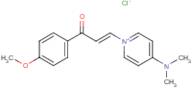 3-[4-(dimethylamino)pyridinium-1-yl]-1-(4-methoxyphenyl)prop-2-en-1-one chloride