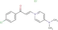 1-(4-chlorophenyl)-3-[4-(dimethylamino)pyridinium-1-yl]prop-2-en-1-one chloride