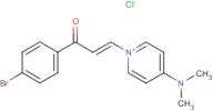 1-(4-bromophenyl)-3-[4-(dimethylamino)pyridinium-1-yl]prop-2-en-1-one chloride