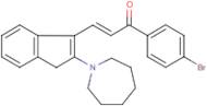 3-(2-azepan-1-yl-1H-inden-3-yl)-1-(4-bromophenyl)prop-2-en-1-one