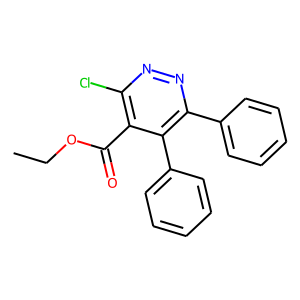 Ethyl 3-chloro-5,6-diphenylpyridazine-4-carboxylate