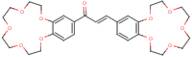 1,3-di(2,3,5,6,8,9,11,12-octahydro-1,4,7,10,13-benzopentaoxacyclopentadecin-15-yl)prop-2-en-1-one