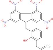 2-allyl-6-[(2,4,5,7-tetranitro-9H-fluoren-9-yliden)methyl]phenol