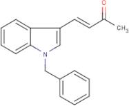 4-(1-benzyl-1H-indol-3-yl)but-3-en-2-one