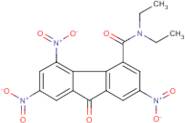 N4,N4-diethyl-2,5,7-trinitro-9-oxo-9H-fluorene-4-carboxamide