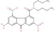 N4,N4-dibutyl-2,5,7-trinitro-9-oxo-9H-fluorene-4-carboxamide