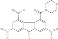 4-(morpholinocarbonyl)-2,5,7-trinitro-9H-fluoren-9-one