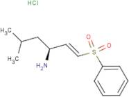 (1E,3S)-3-Amino-5-methyl-1-(phenylsulphonyl)hex-1-ene hydrochloride