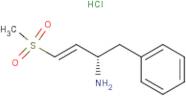 (1E,3S)-3-Amino-1-(methylsulphonyl)-4-phenylbut-1-ene hydrochloride