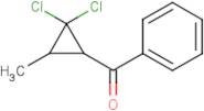 (2,2-dichloro-3-methylcyclopropyl)(phenyl)methanone