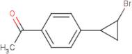 1-[4-(2-bromocyclopropyl)phenyl]ethan-1-one