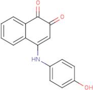 4-(4-hydroxyanilino)-1,2-dihydronaphthalene-1,2-dione