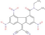 N4,N4-diethyl-9-(dicyanomethylidene)-2,5,7-trinitro-9H-fluorene-4-carboxamide